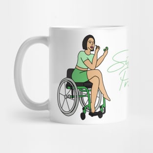 Sitting Pretty in Green 1 Mug